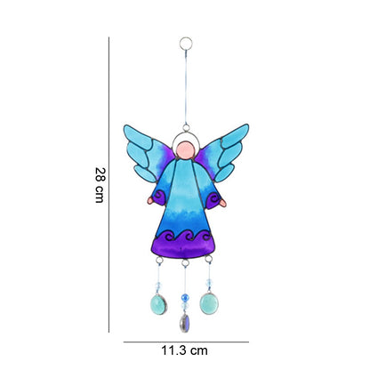 Angel Suncatcher - Blue