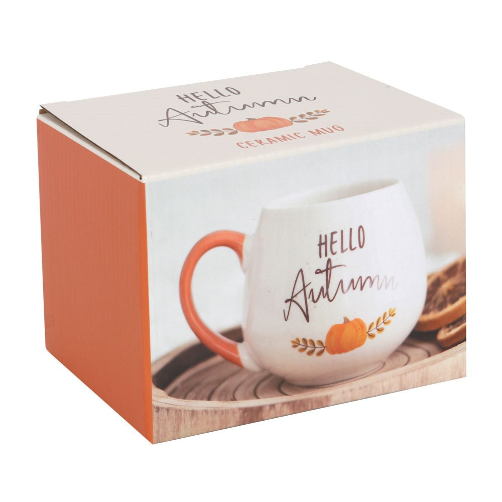 Hello Autumn Ceramic Mug