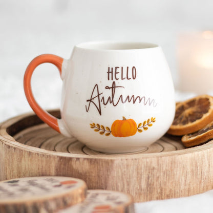 Hello Autumn Ceramic Mug