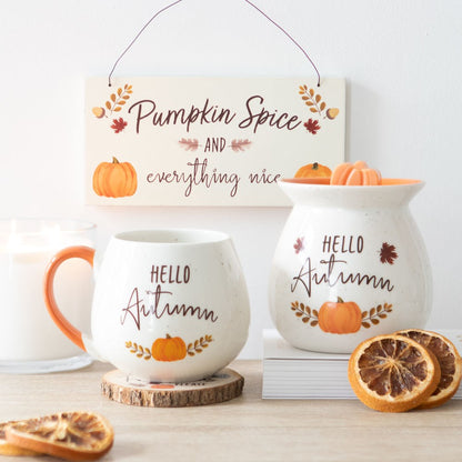 Hello Autumn Ceramic Mug