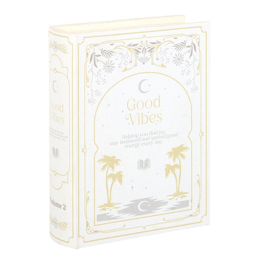 White Book Shaped Storage Box