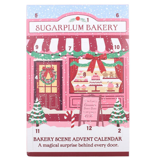 12-Day Sugarplum Bakery Scene Advent Calendar