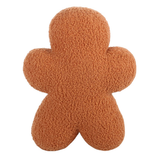 Sugarplum Bakery Gingerbread Man Boucle Cushion