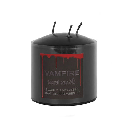 Small Vampire Tears Pillar Candle