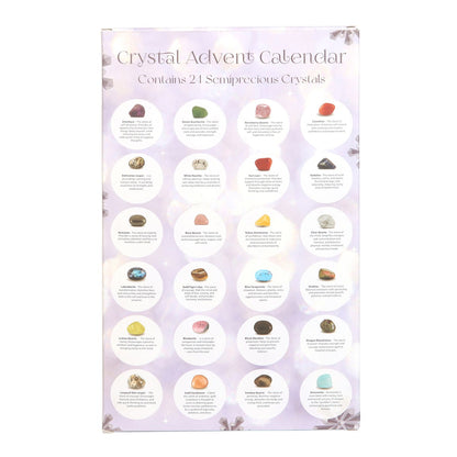 24 Days Gemstone Crystal Advent Calendar