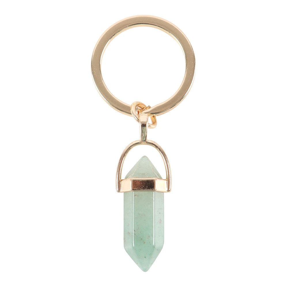 Aventurine Crystal Keyring