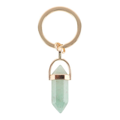 Aventurine Crystal Keyring