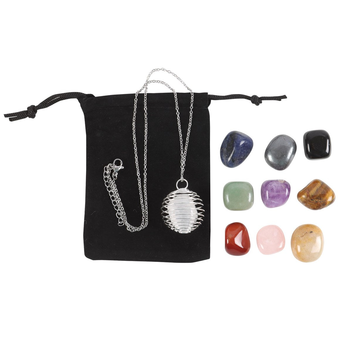 12-Day Crystal Necklace Advent Calendar