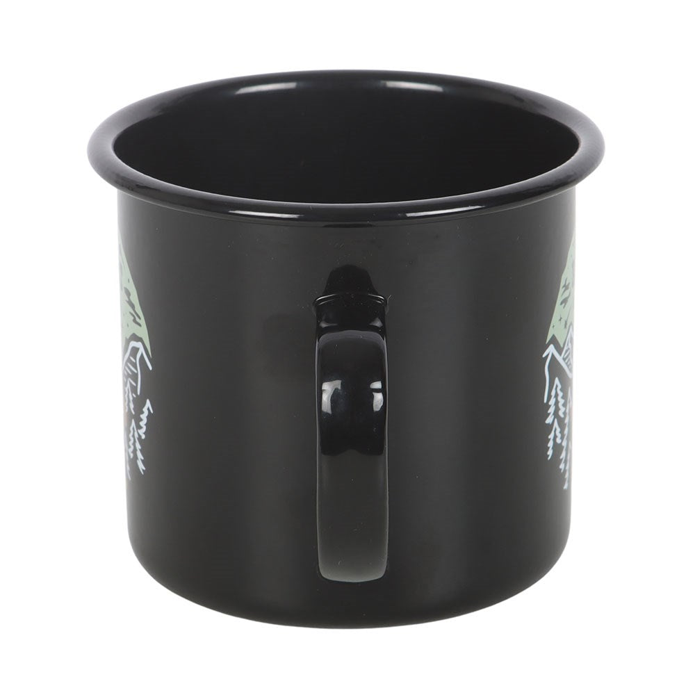 Bigfoot Search Team Enamel Mug