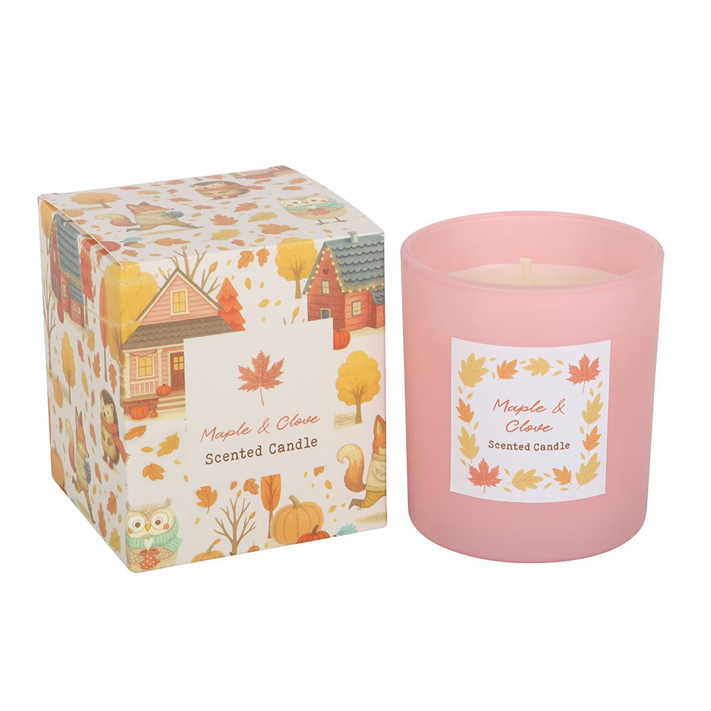 Maple & Clove Scented Candle