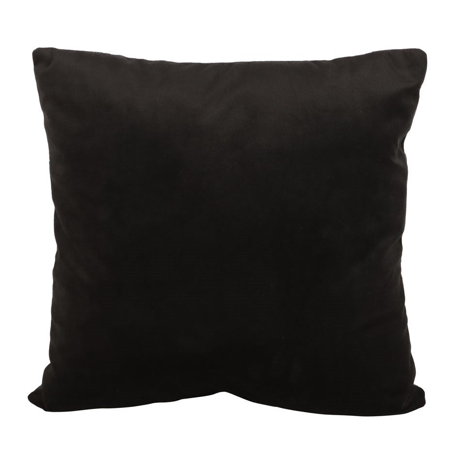 Dark Forest Print Square Cushion