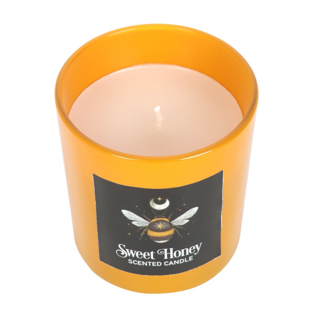 Sweet Honey Scented Jar Candle