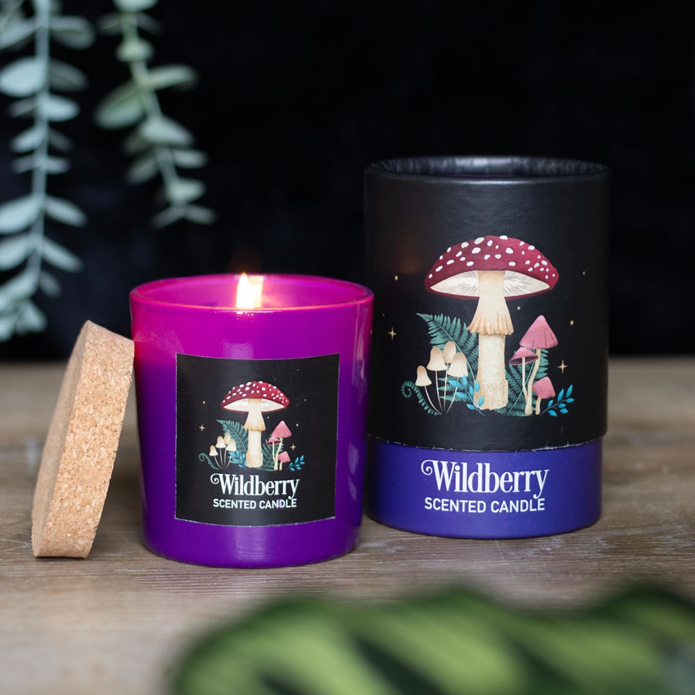 Wildberry Scented Jar Candle