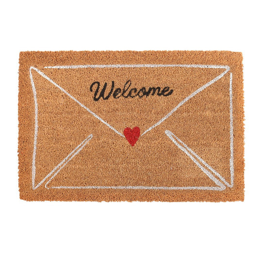 Natural Love Letter Doormat