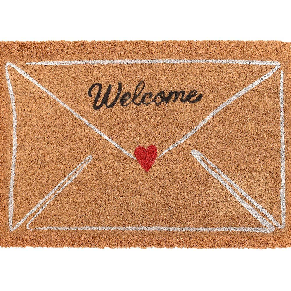 Natural Love Letter Doormat