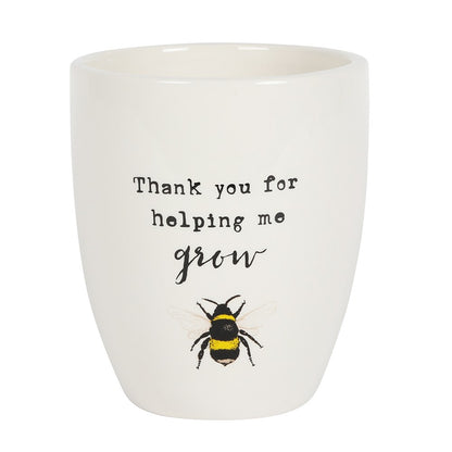 Ceramic Bee Plant Pot