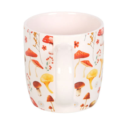 All Over Ceramic Mushroom Print Mug