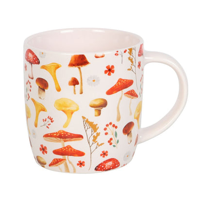 All Over Ceramic Mushroom Print Mug