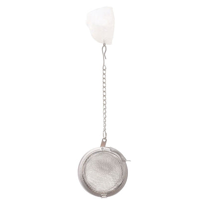 Intuition Double Walled Glass Mug with Aura Crystal Tea Infuser