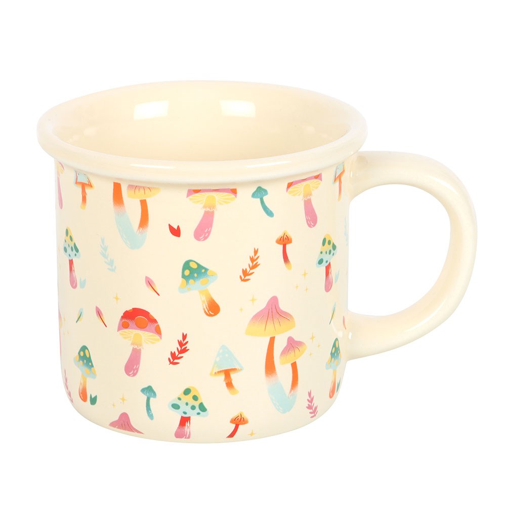 Funky Fungi Mushroom Print Mug