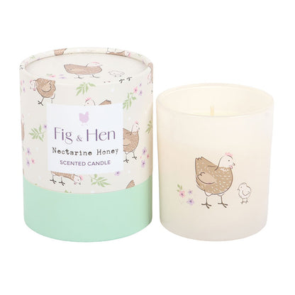 Mother Hen Nectarine Honey Candle