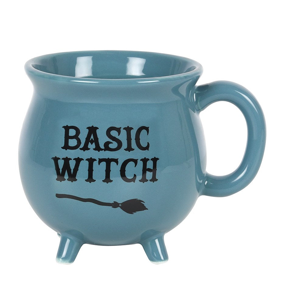 Basic Witch Cauldron Mug - Blue