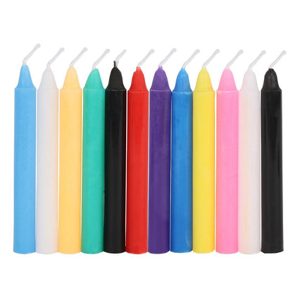 Pack of 12 Small Mixed Spell Candles