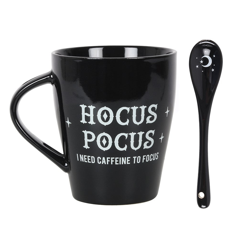 Ceramic Mug and Spoon Set - Hocus Pocus.