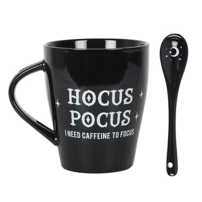 Ceramic Mug and Spoon Set - Hocus Pocus.