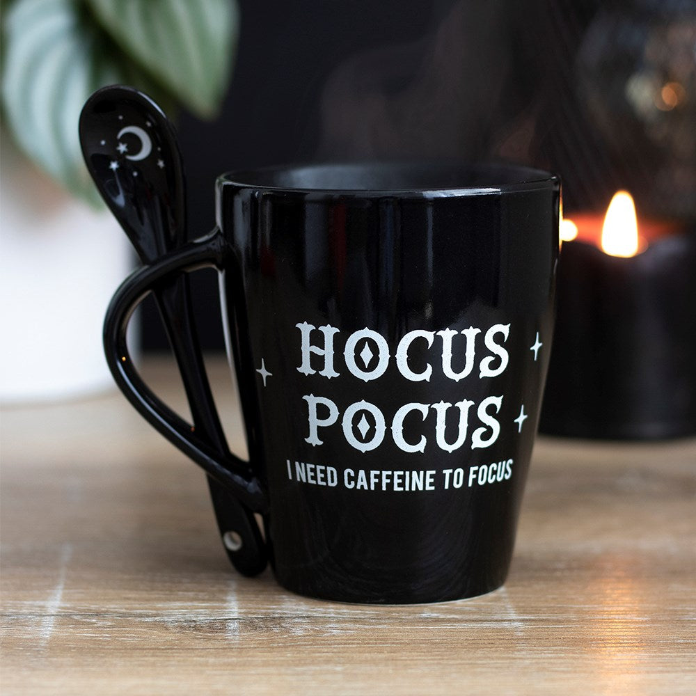 Ceramic Mug and Spoon Set - Hocus Pocus.