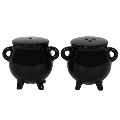 Cauldron Cruet Set for Salt and Pepper