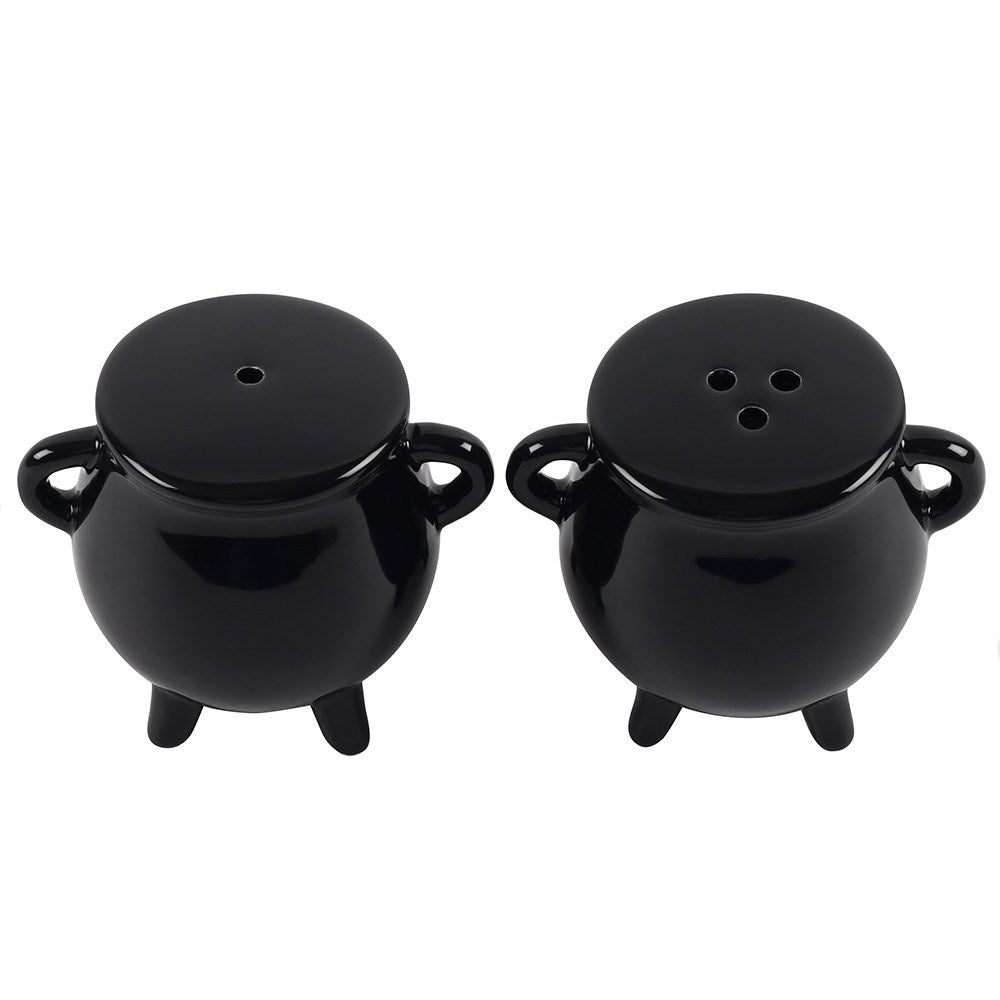 Cauldron Cruet Set for Salt and Pepper