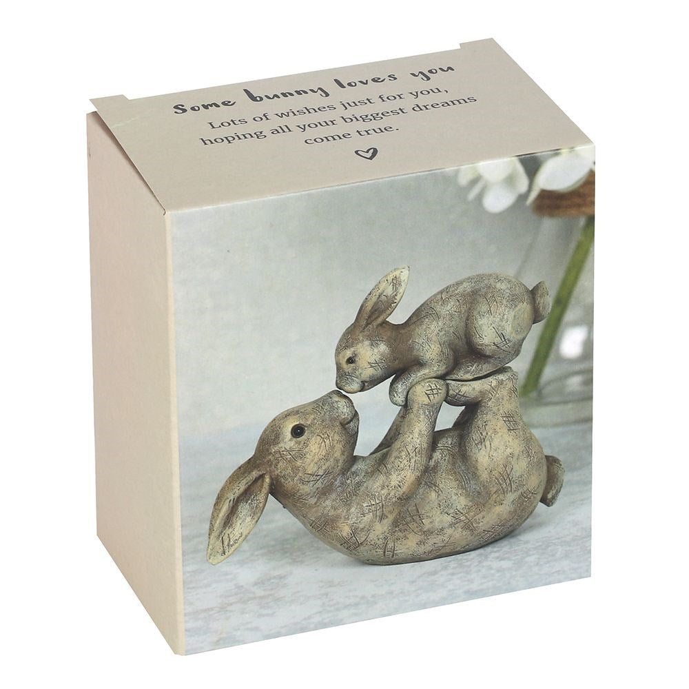 Mother & Child Rabbit Ornament