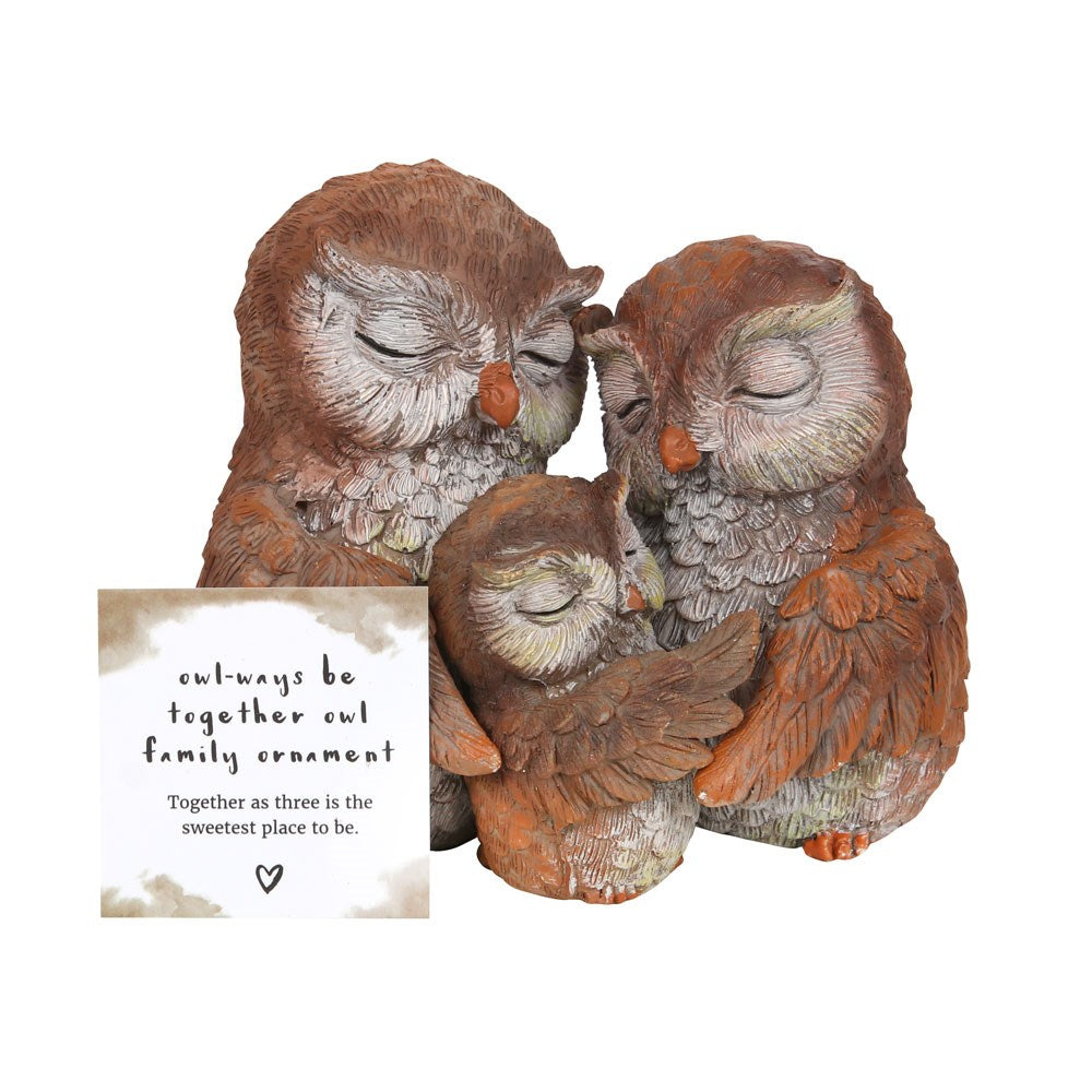 Owl Family Ornament