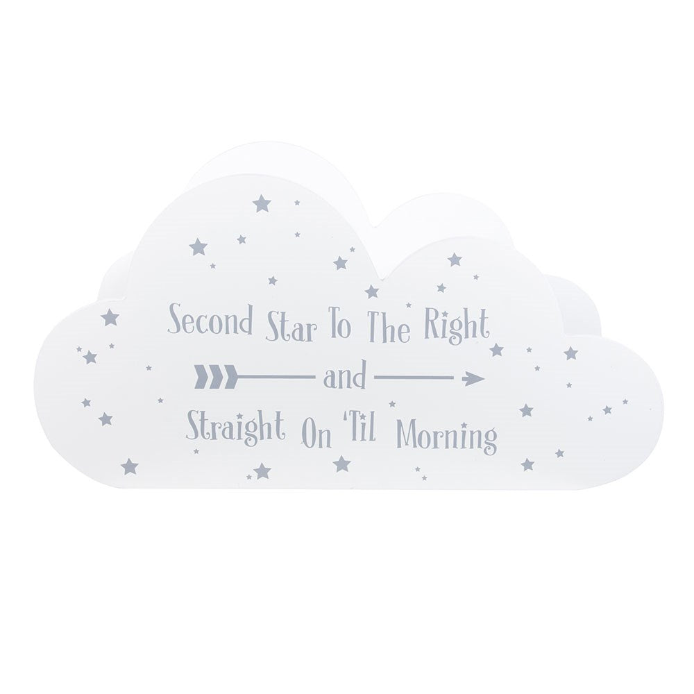Wooden Cloud Shelf
