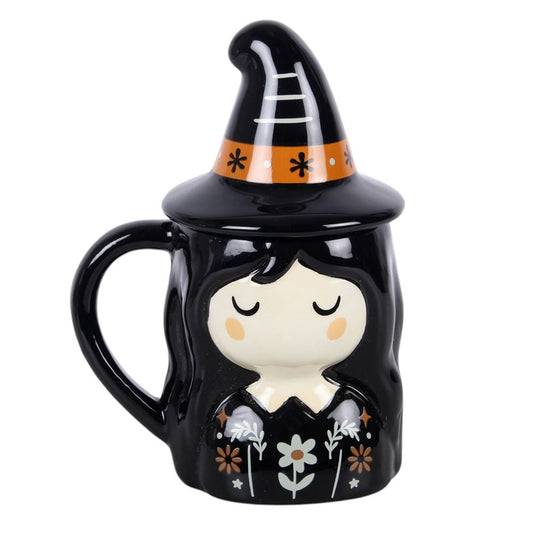 Frightful Folk Witch Lidded Mug