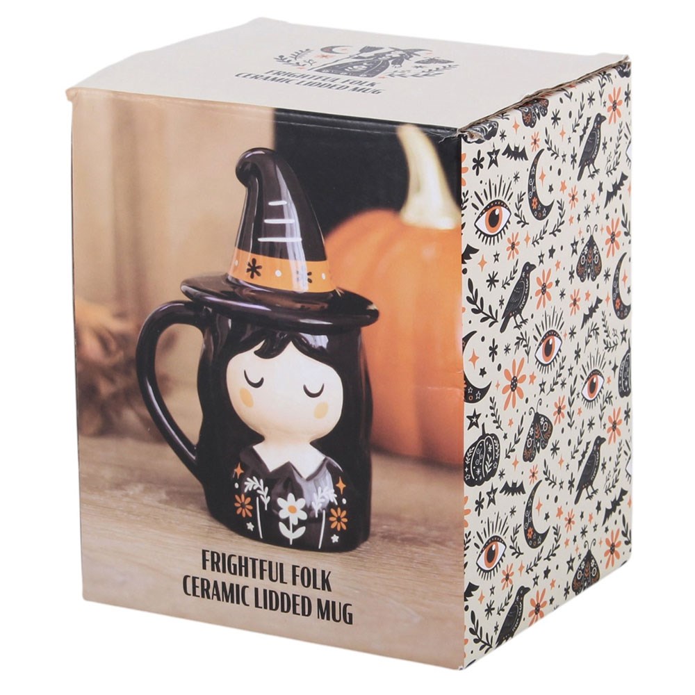 Frightful Folk Witch Lidded Mug