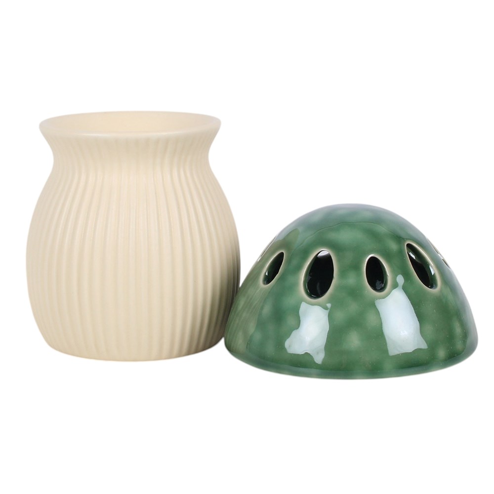 Green Mushroom Oil Burner