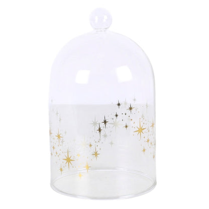 Stardust Glass Candle Cloche