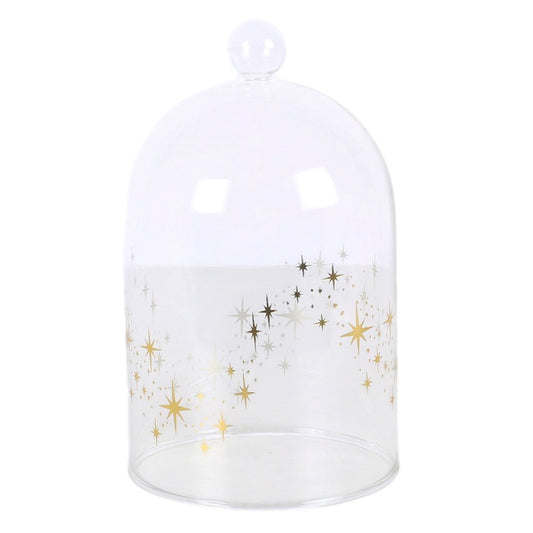 Stardust Glass Candle Cloche