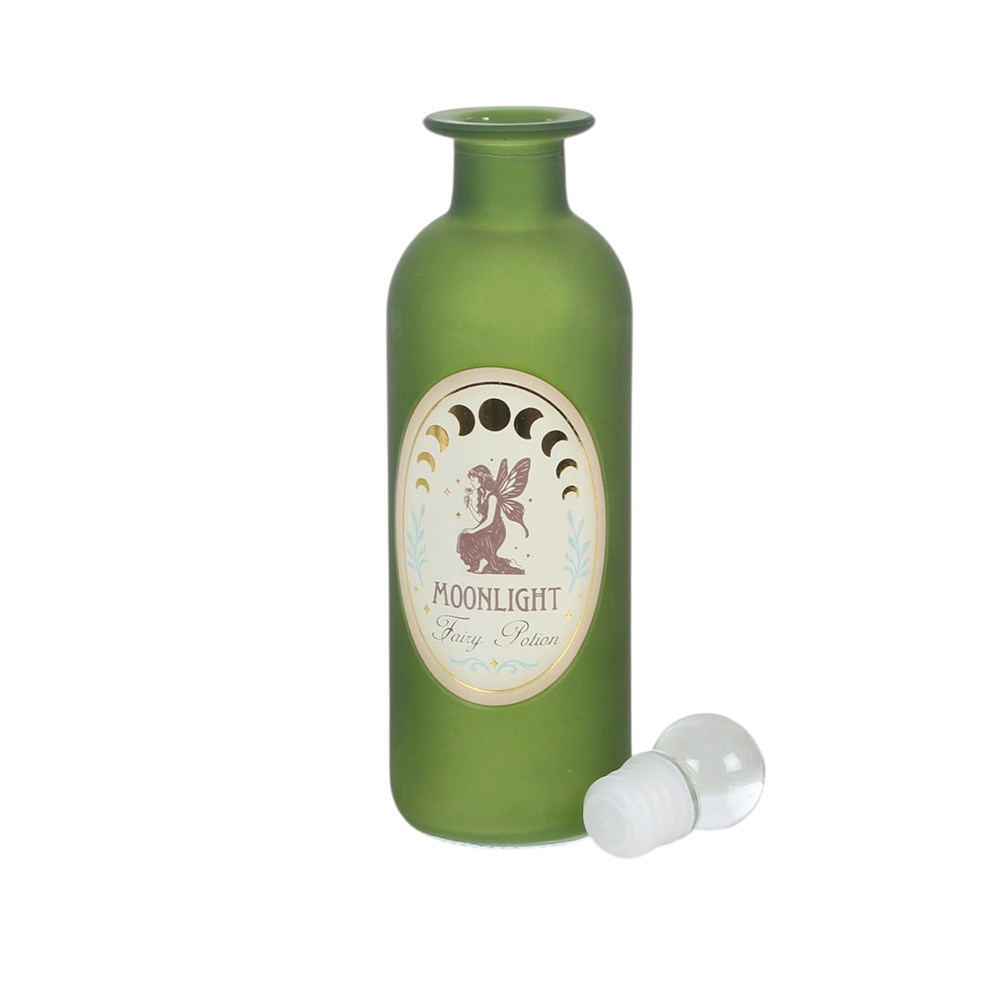 Moonlight Fairy Decorative Glass Potion Bottle