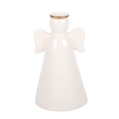Heart Angel Taper Candle Holder