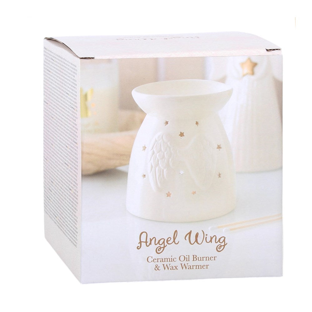 3D Angel Wing Oil Burner and Wax Warmer