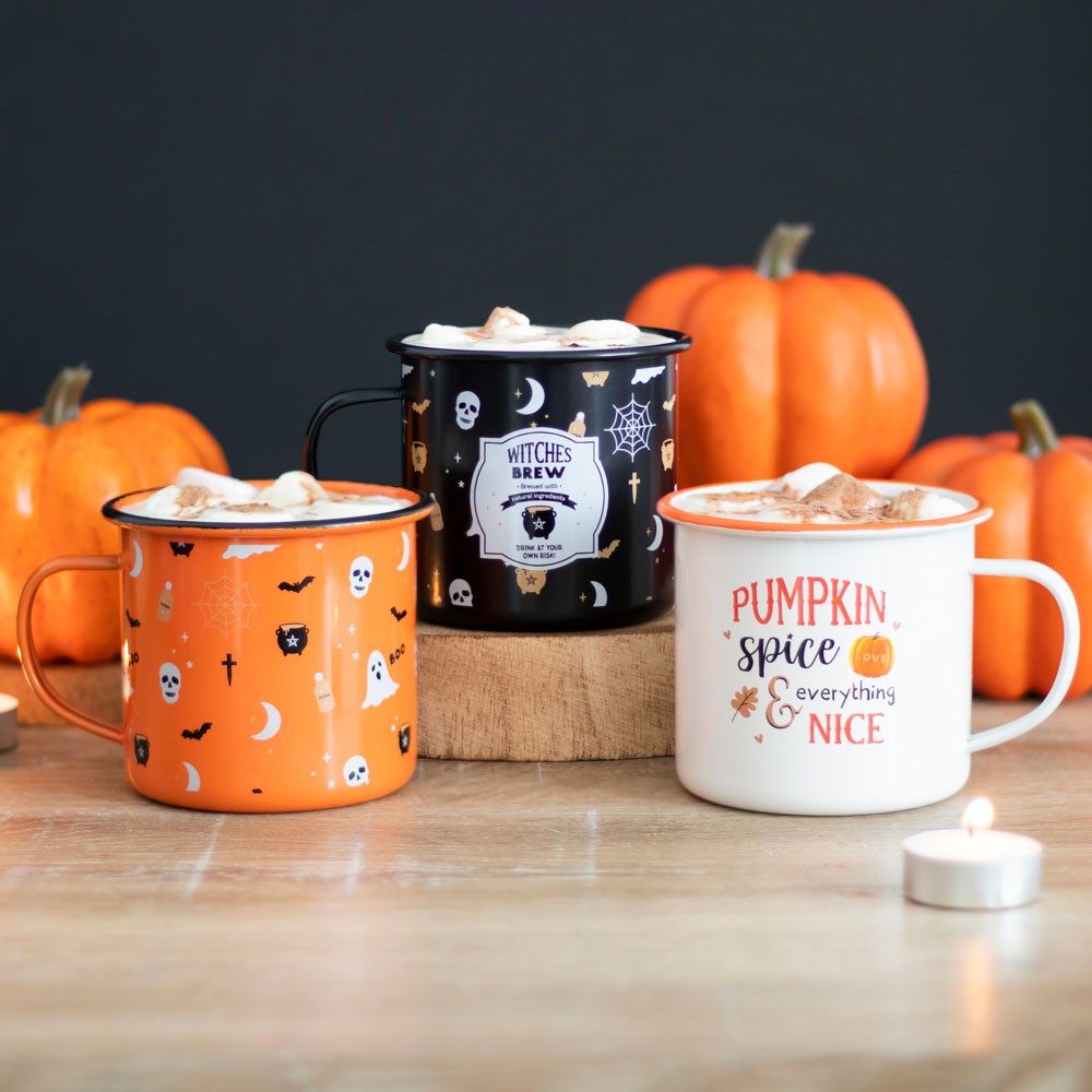 Witches Brew Enamel Mug