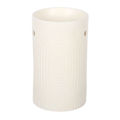 Embossed Arch Oil Burner and Wax Warmer