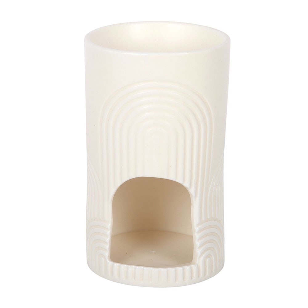 Embossed Arch Oil Burner and Wax Warmer