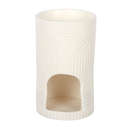 Embossed Arch Oil Burner and Wax Warmer