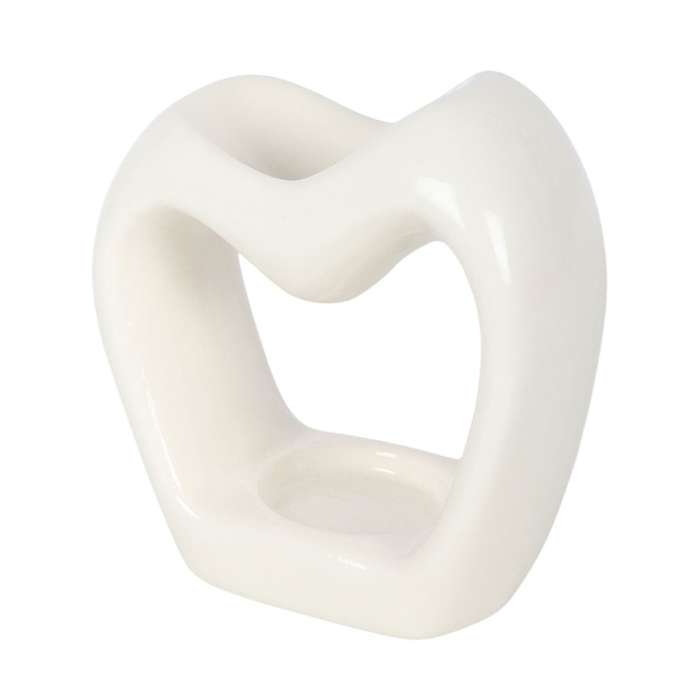 Sculptural Heart Oil Burner