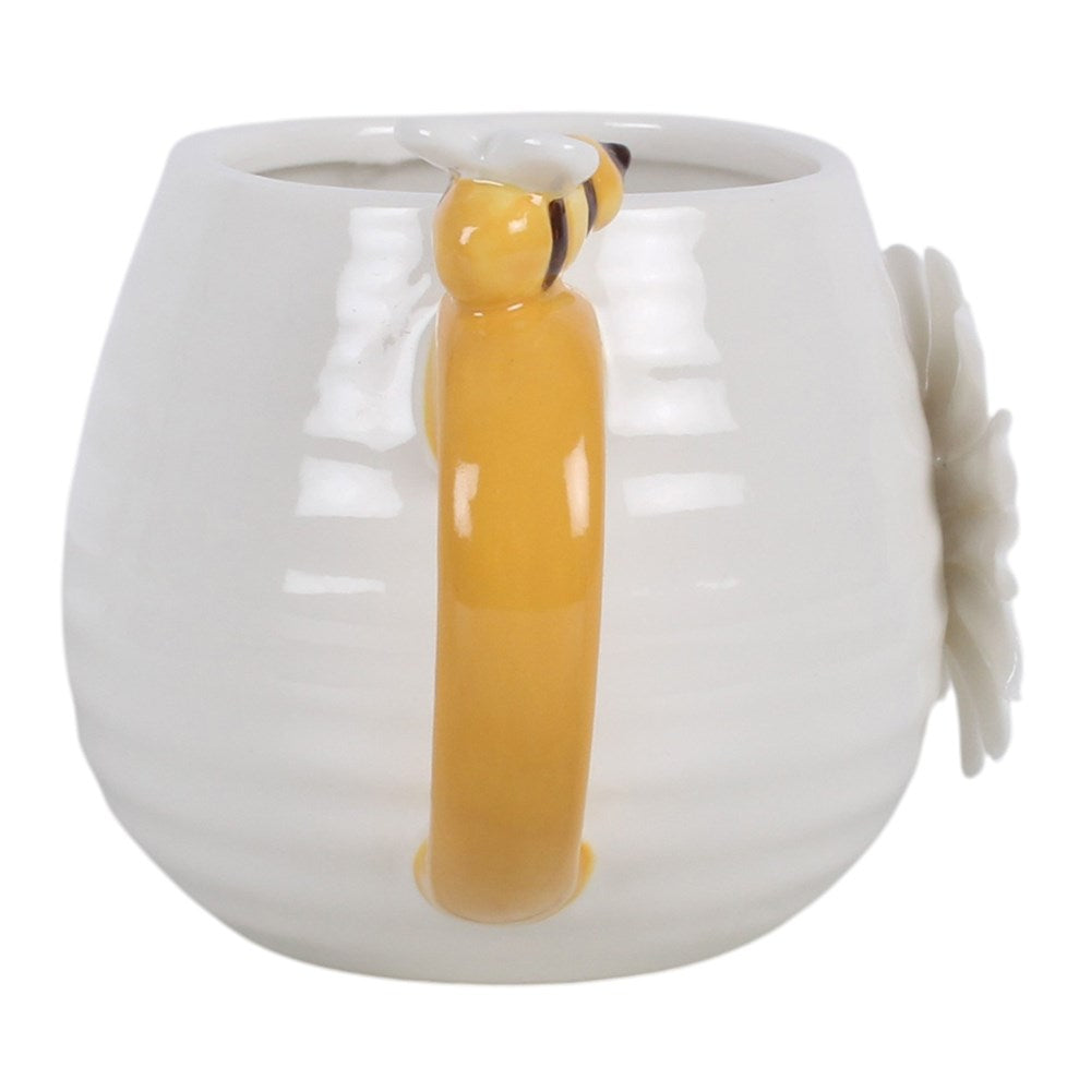 3D Daisy and Honey Bee Mug