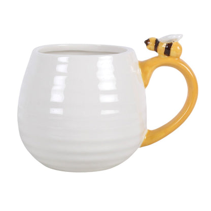 3D Daisy and Honey Bee Mug